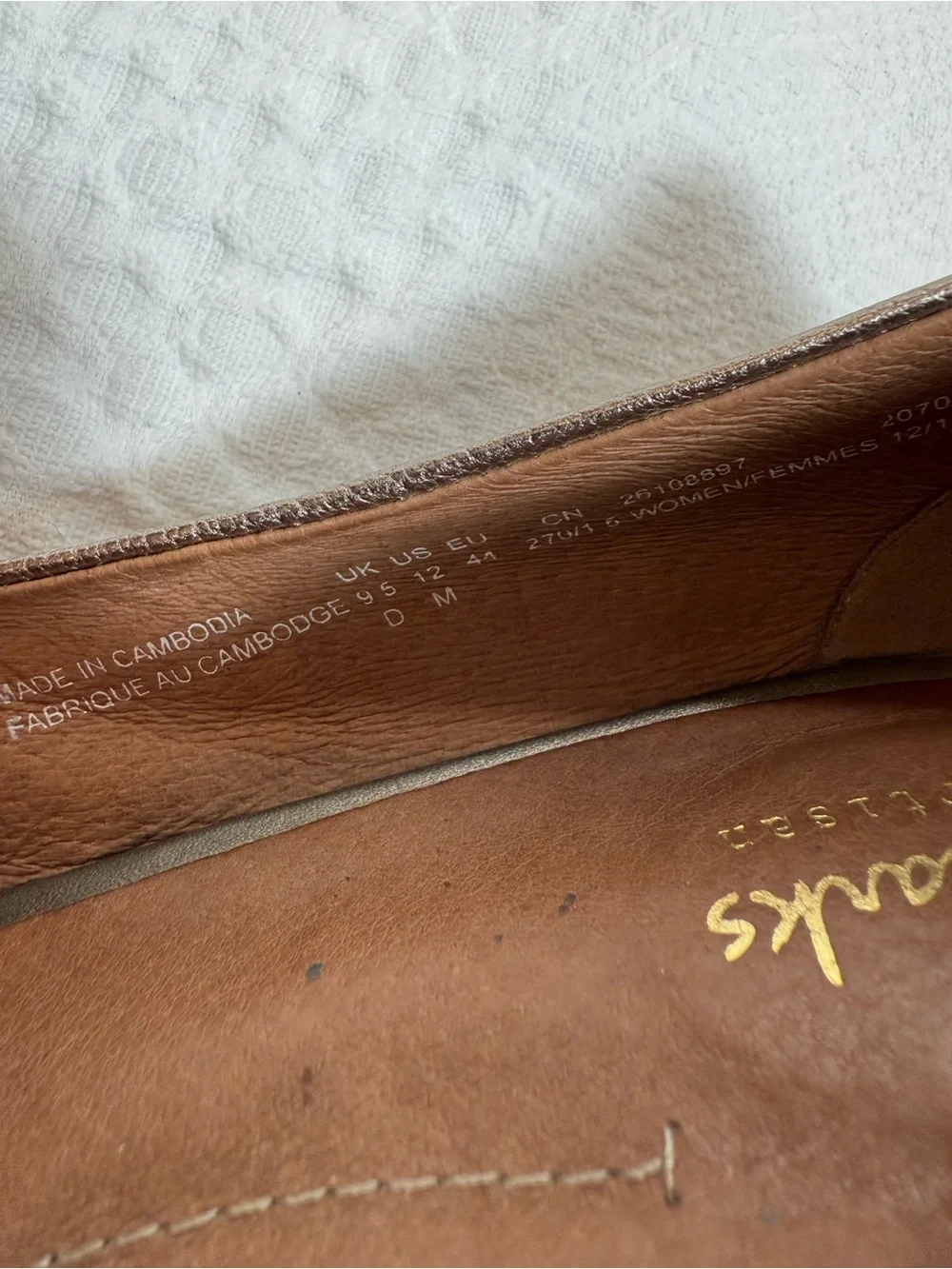 Clarks great wear pictured