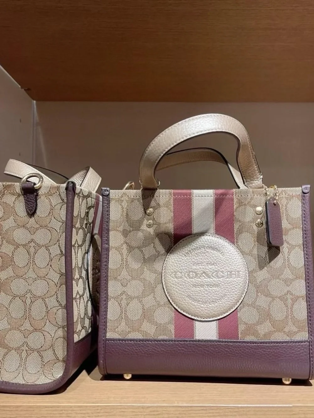 Coach dempsey tote