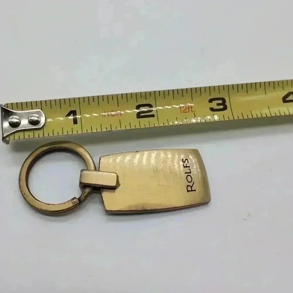 Brass Rolfs Key Chain or Luggage tag