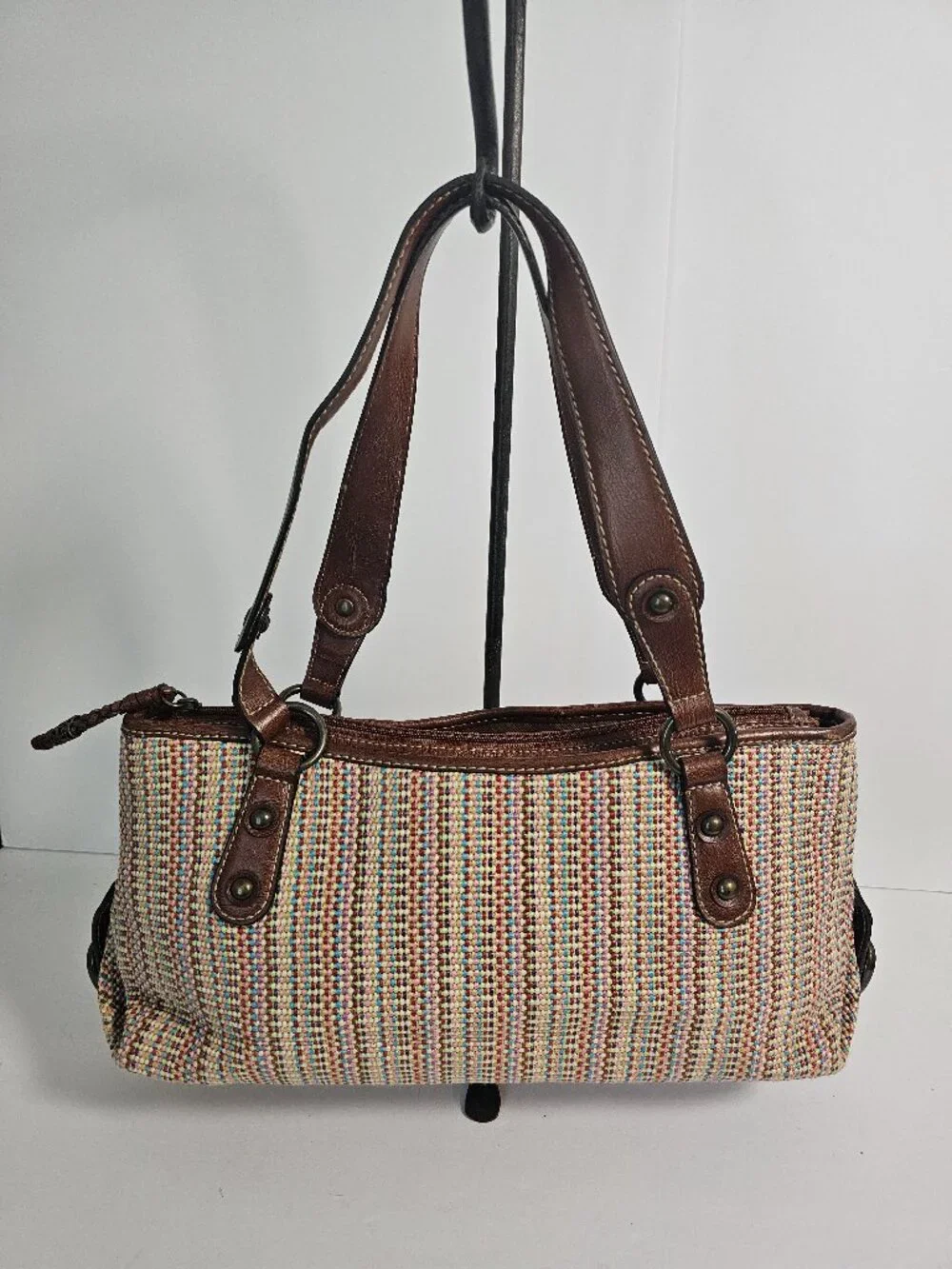 Fossil multicolor woven