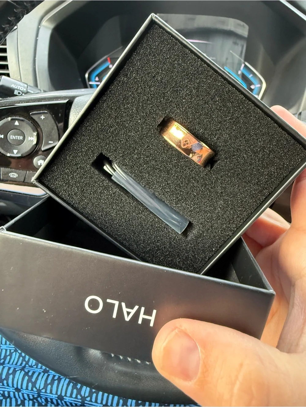 Halo smart ring