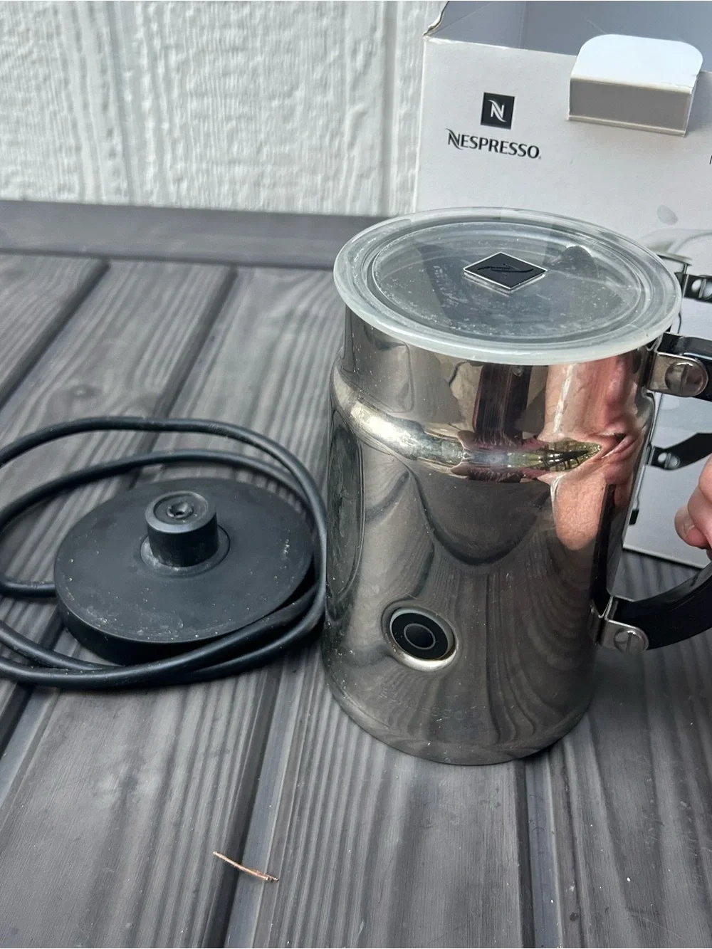 Nespresso aeroccino+ stainless