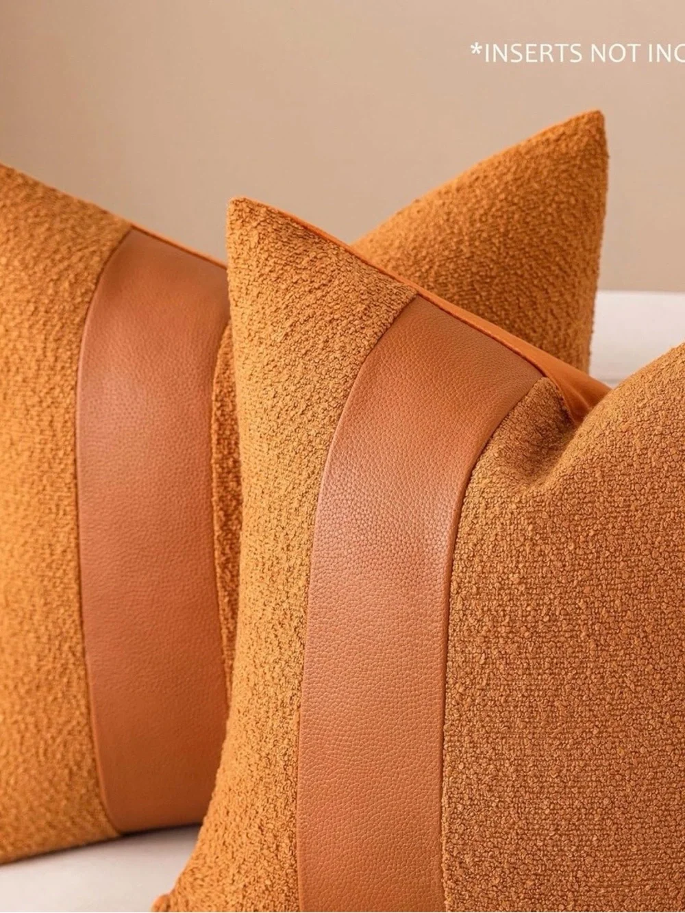 Boucle polyester faux