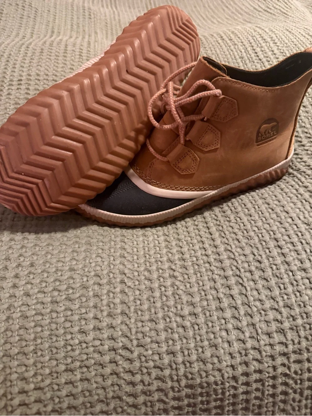 Sorel waterproof rubber