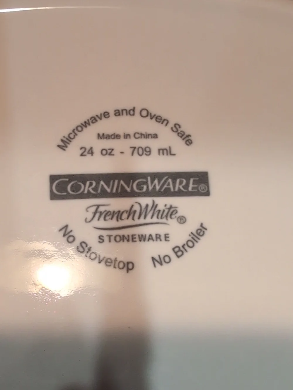 Corningware two french
