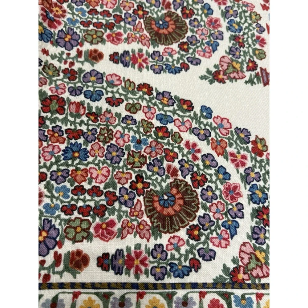 Pottery Barn Paisley Ikat Reversible 24 x 24 Pillow Cover - New‎