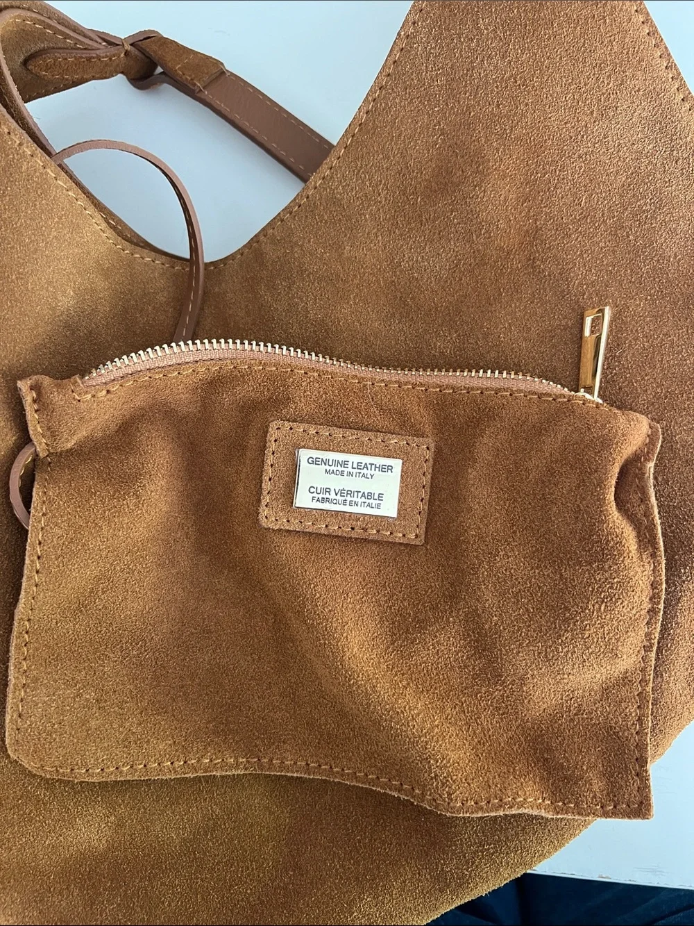 M Made In Italy spacious suede