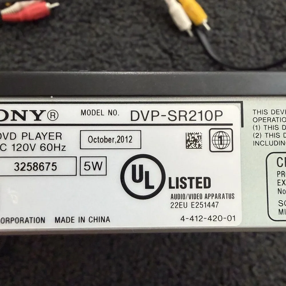 Sony plug play