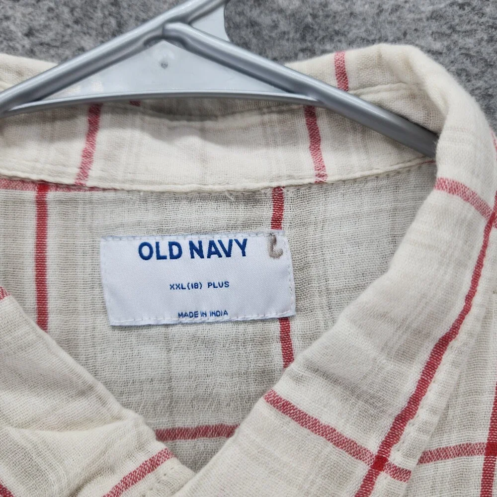 Old Navy shirt plaid