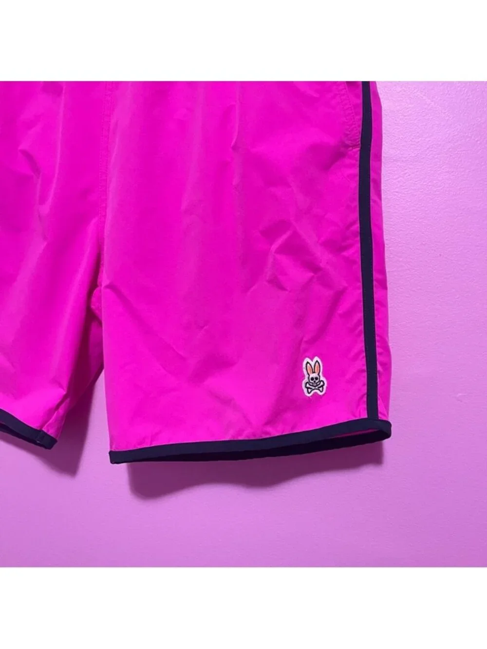 Psycho Bunny‎ Holloway Neon Pink Swim Trunks Men’s XL Quick-Dry
