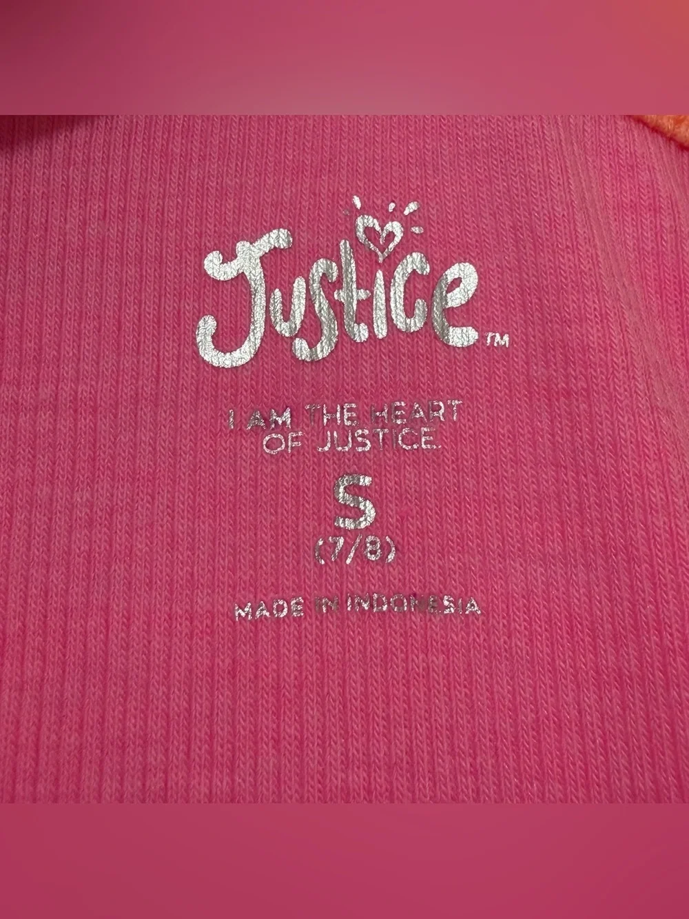 New Justice Tank Top Little Girl *S (7/8)