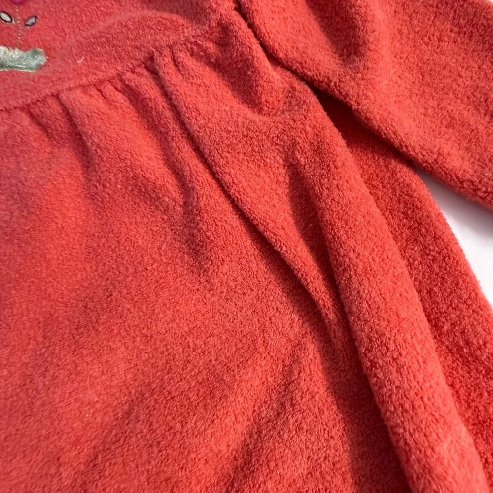 Carters coral embroidered