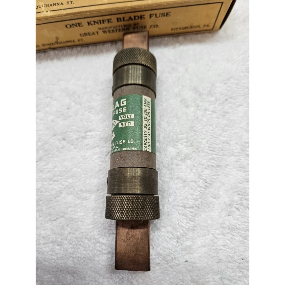Great Western Fuse Co. nos box