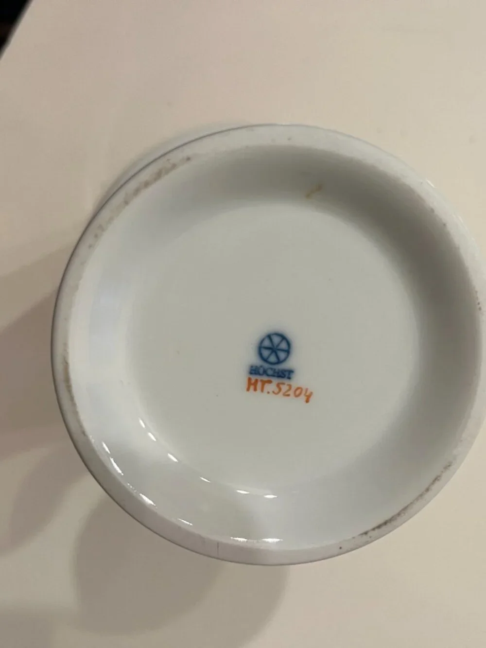Höchst germany porcelain