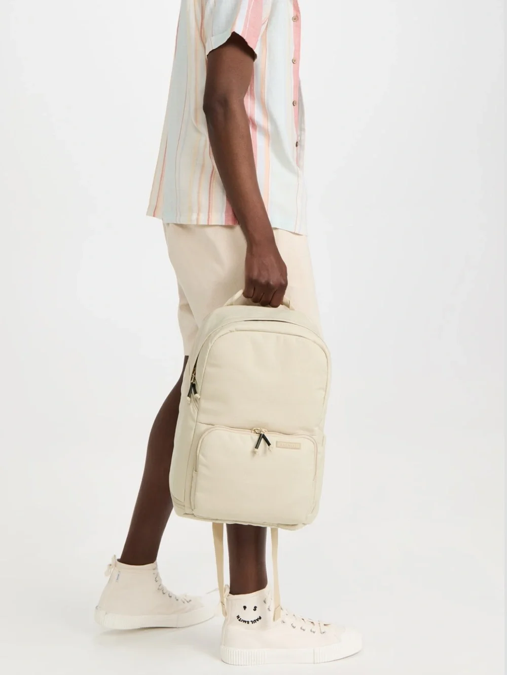 Brevite cream backpack