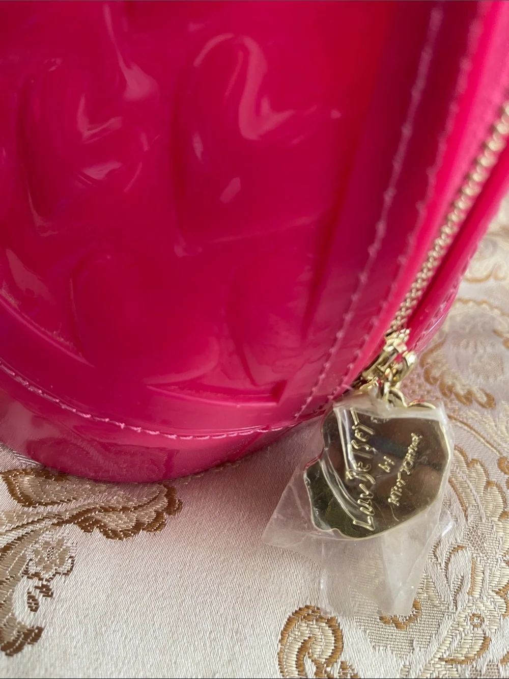 Betsey Johnson glossy patent