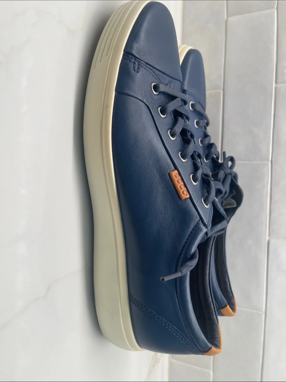 Ecco smooth navy