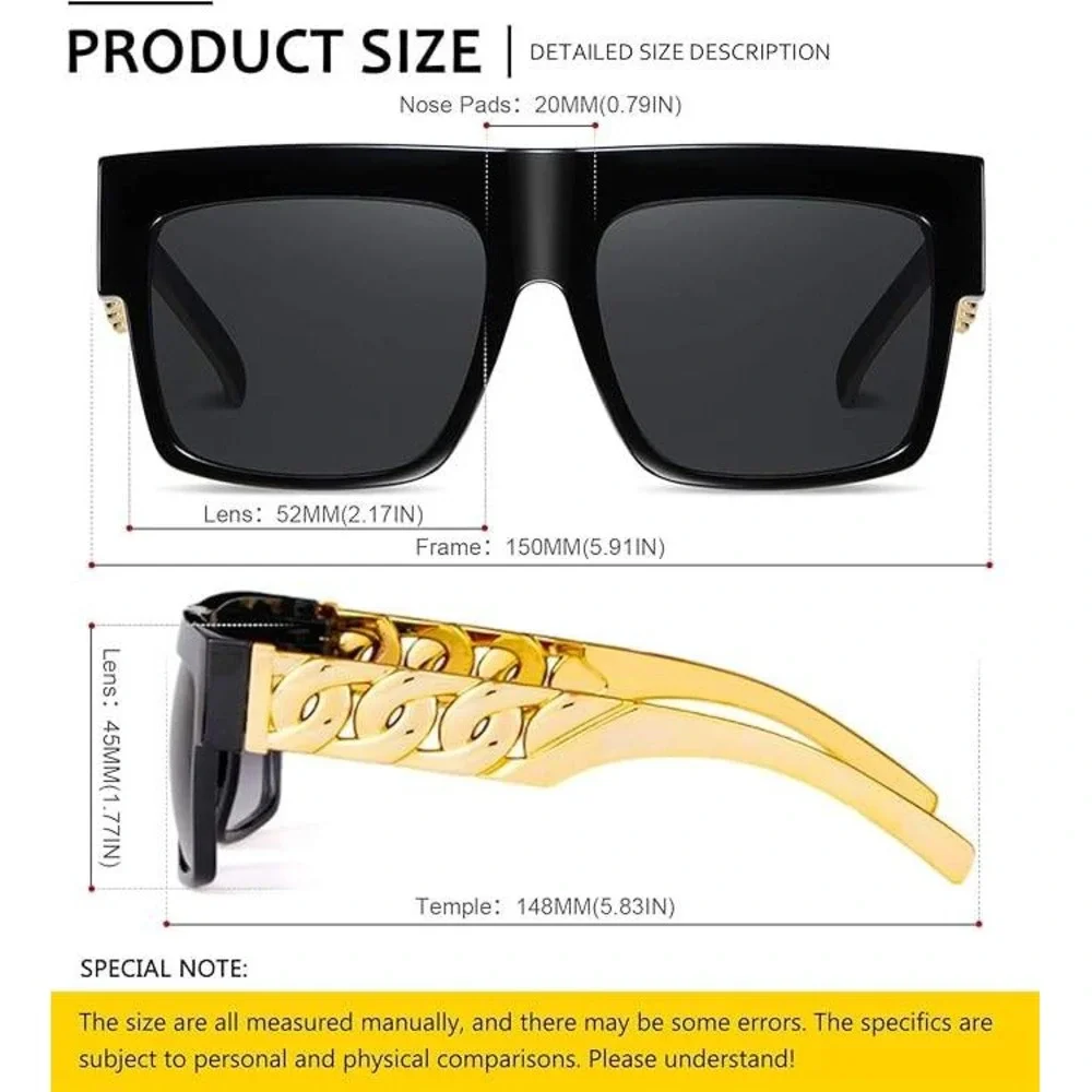 N/A statement sunglasses