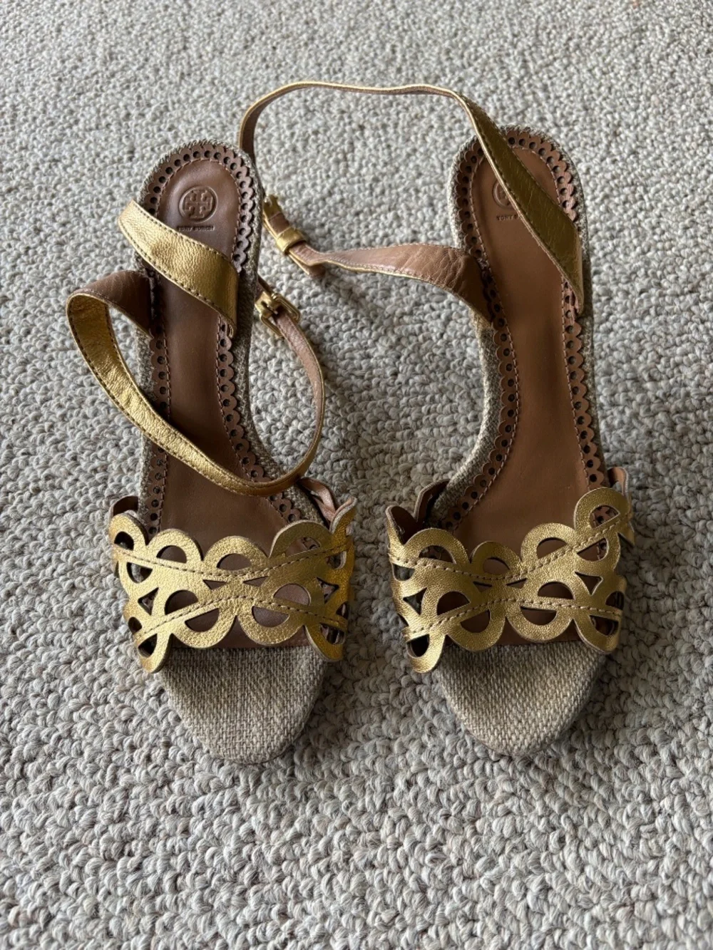 Tory Burch statement heels