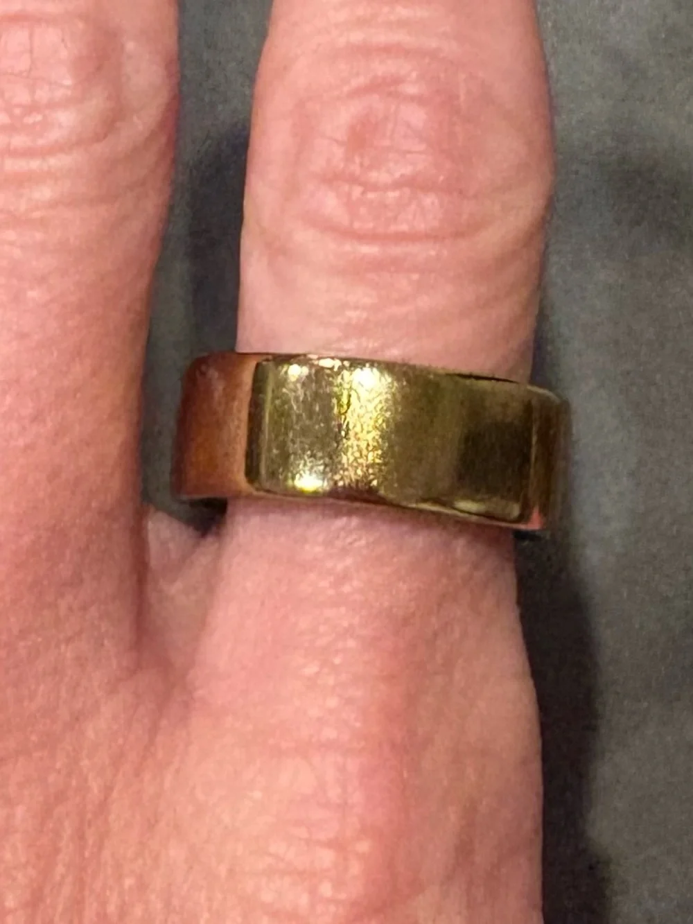 Oura gold finish