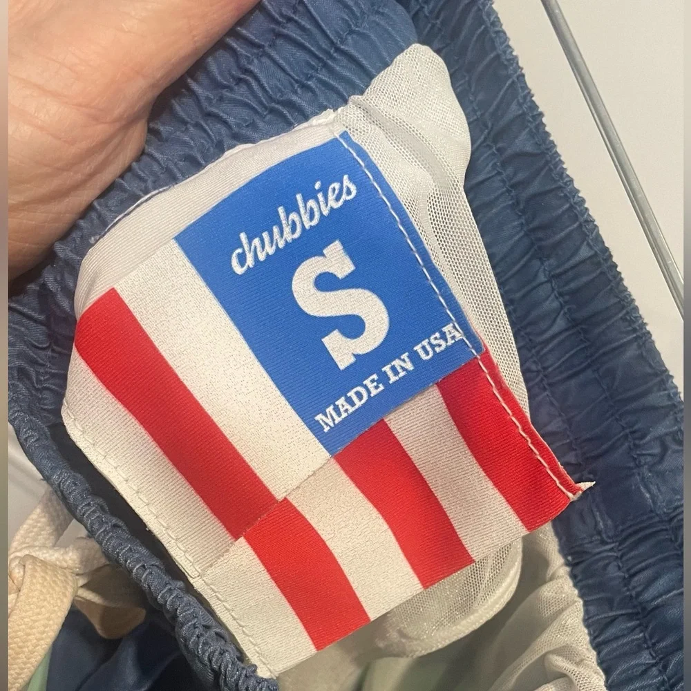 chubbies men blue