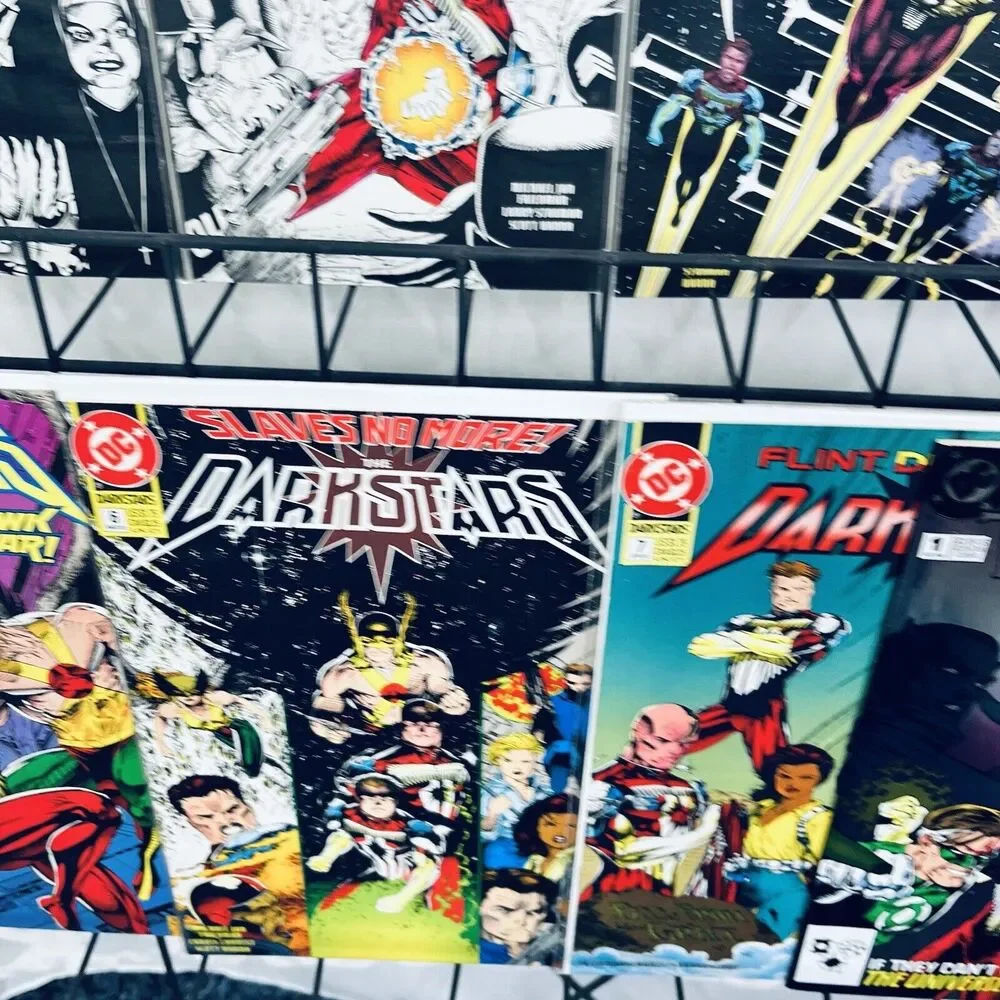 DARKSTARS 1-7 & Trinity 1-2 Lot (1992,‎ DC) 1st appearance of the Darkstars