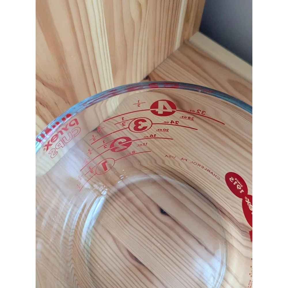 Pyrex cup glass