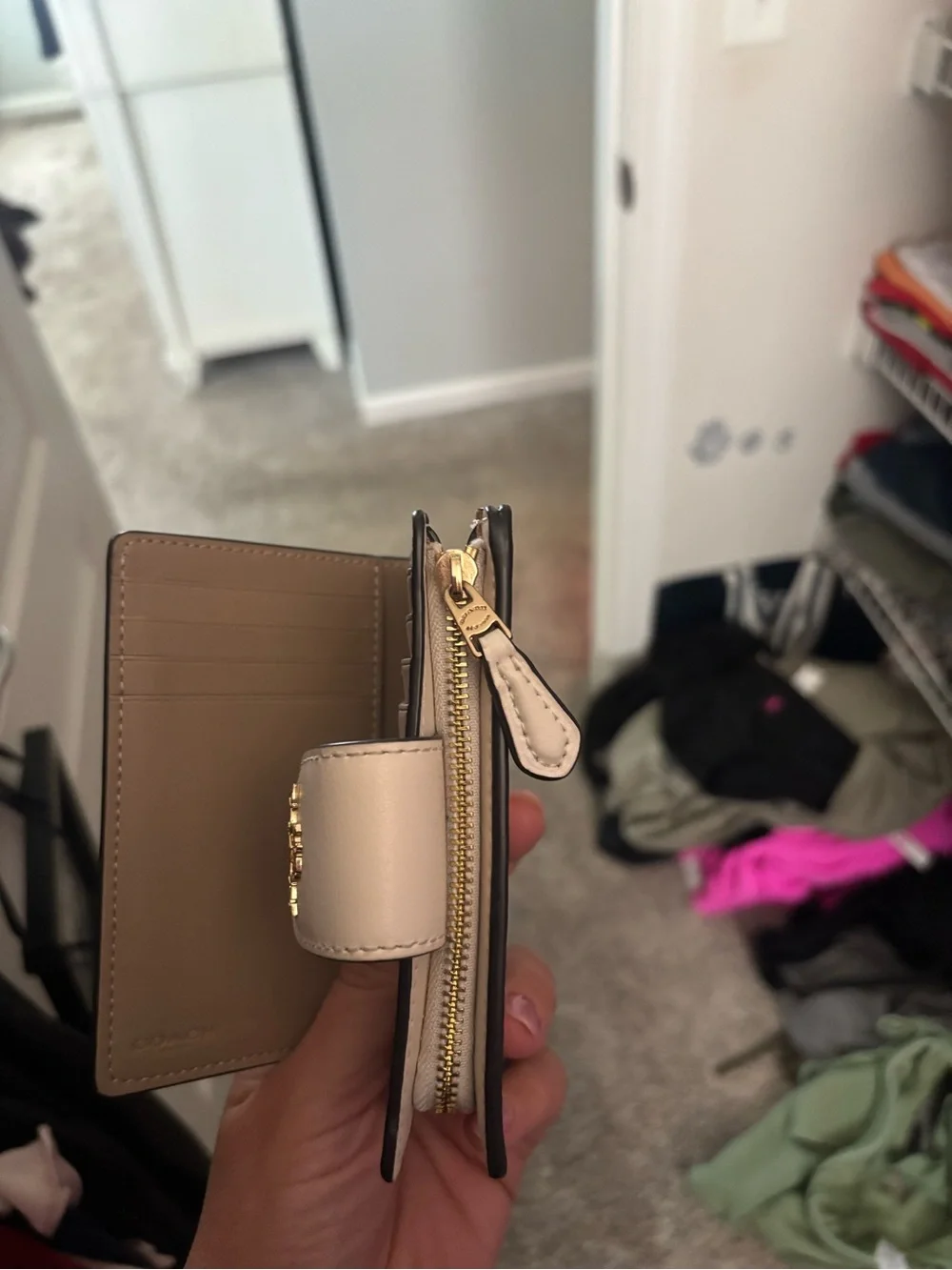 Coach card holder