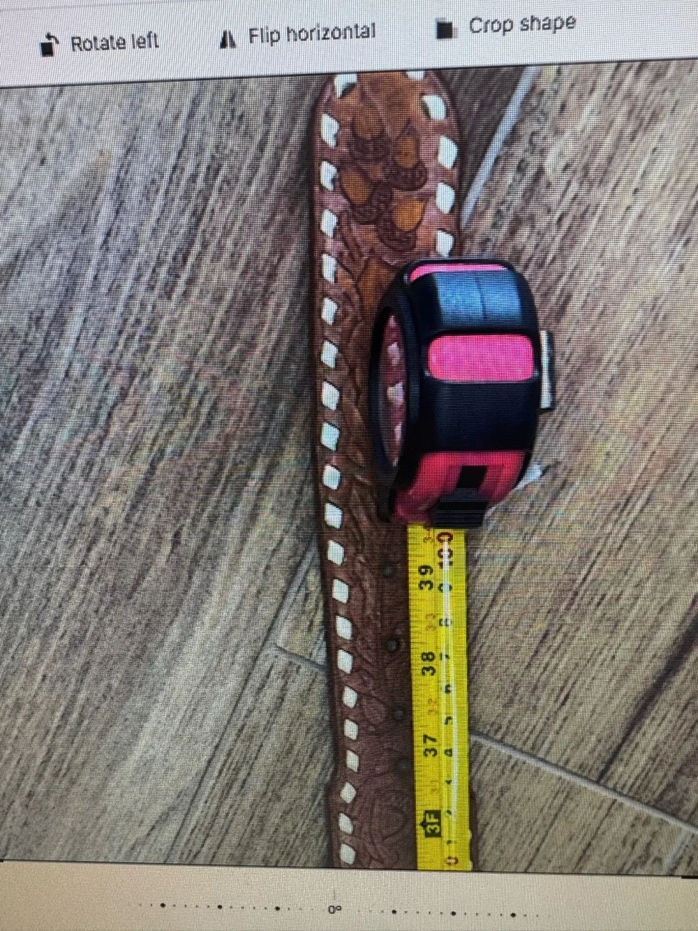 Handmade handcrafted leather