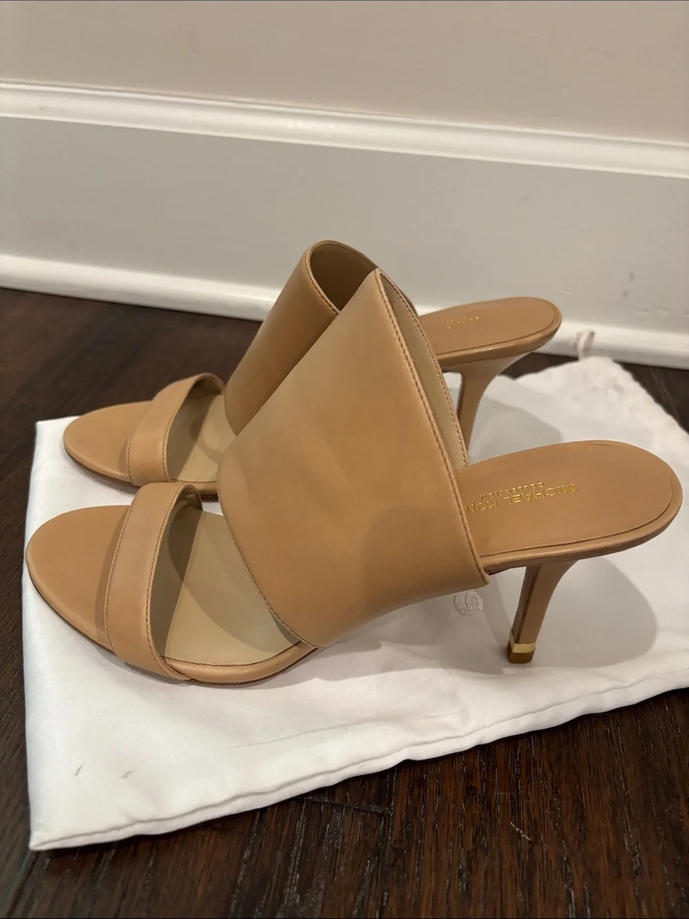 Michael Kors Collection Burnett leather mules size 40/9