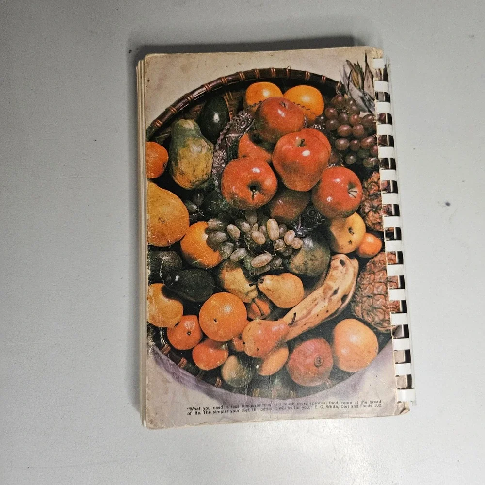 Vintage 1968 Ten Talents Natural Foods Cookbook Frank Rosalie Hurd Spiral Bound