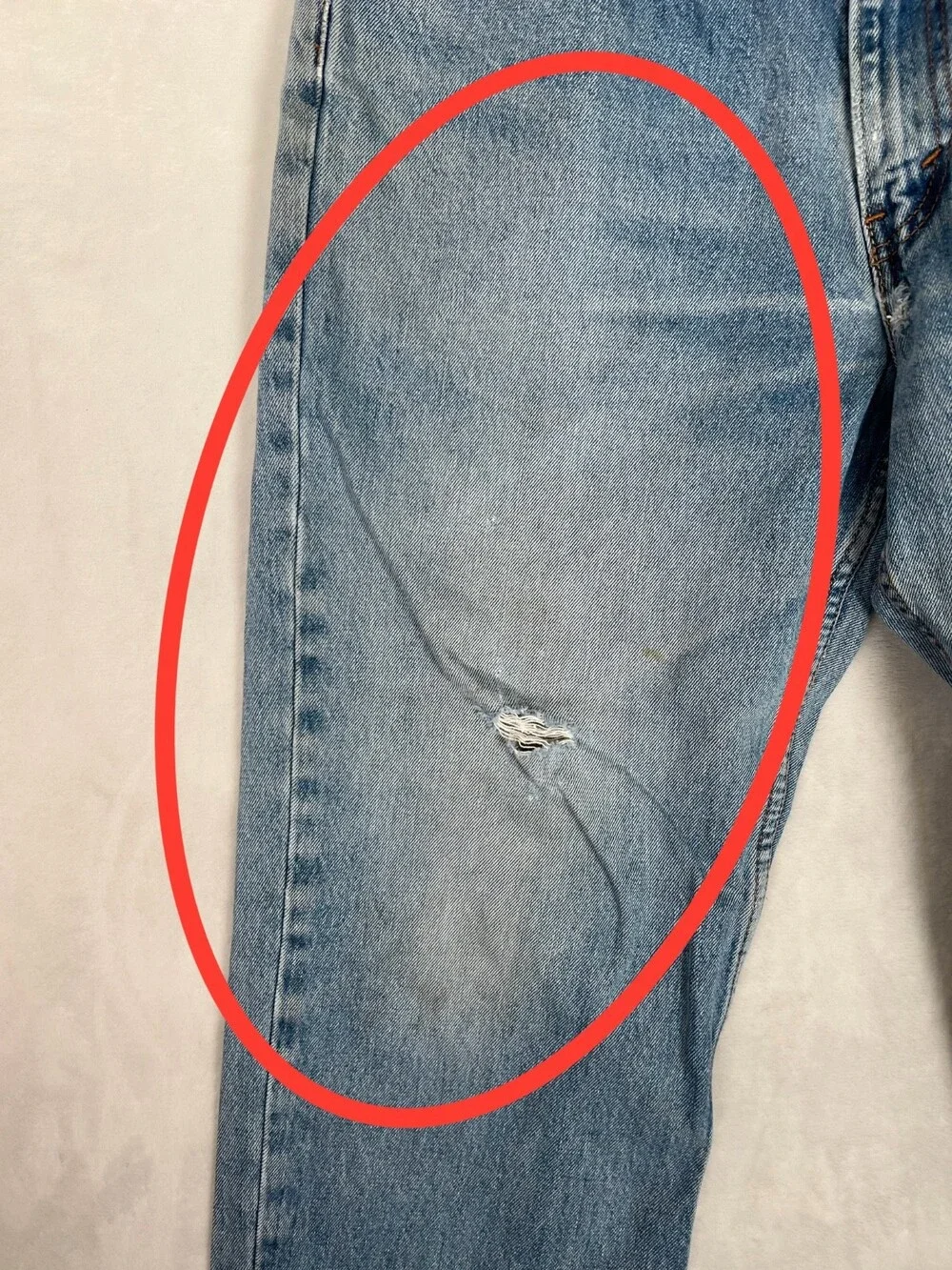 Levis shows fading
