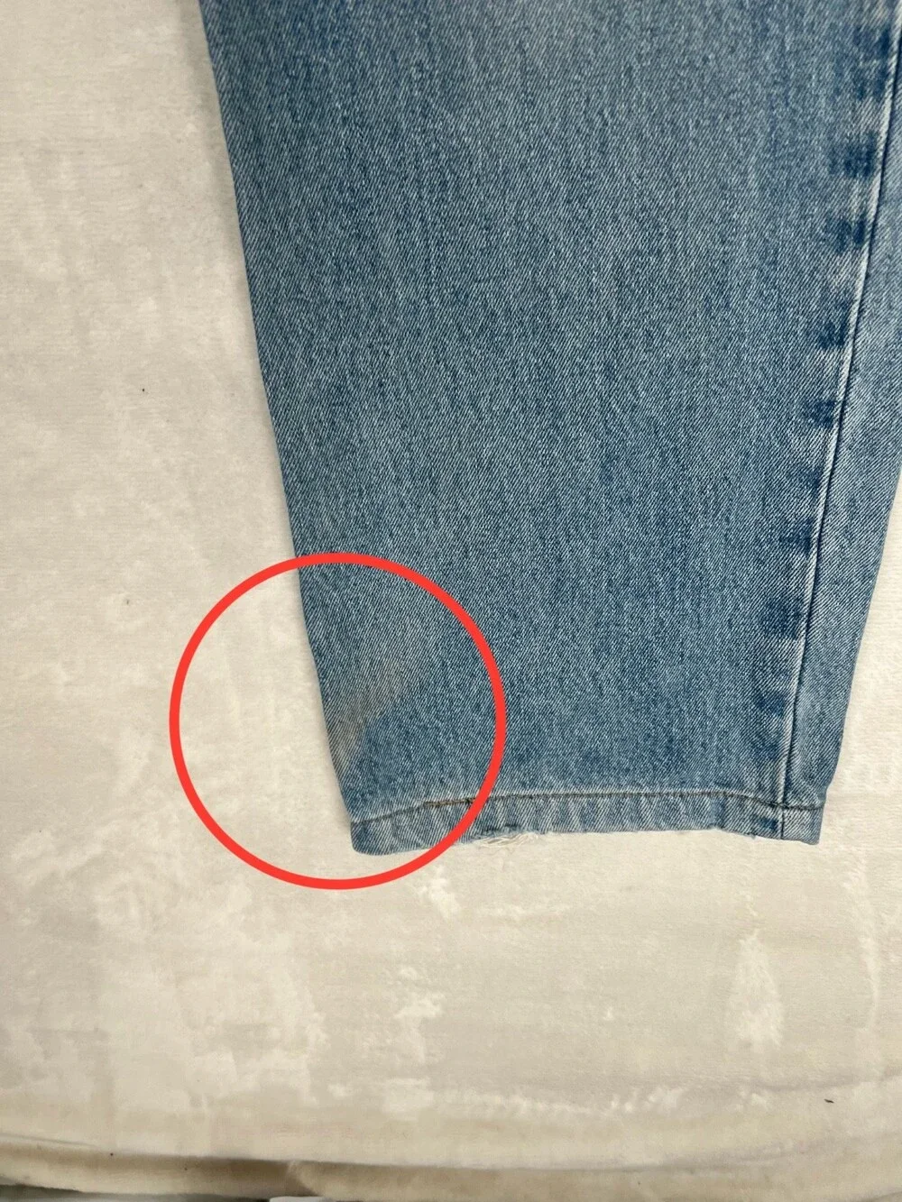 Levis shows fading