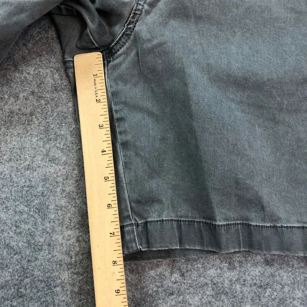 Tommy Bahama Mens Chino Shorts 38 Gray Tropical Waistband Casual Beach