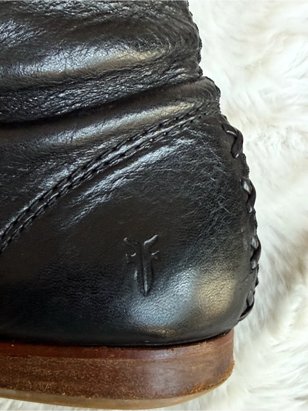 Frye sleek black