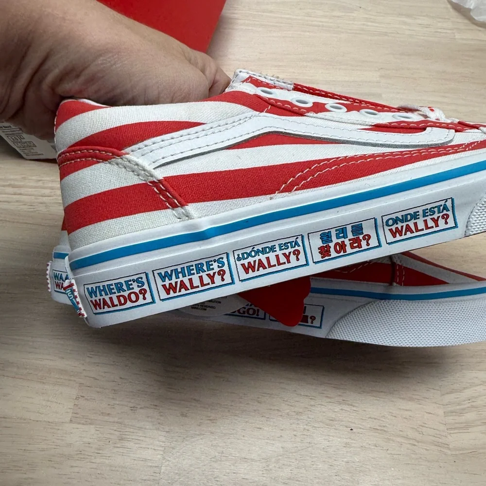 New! Vans where’s Waldo sneakers