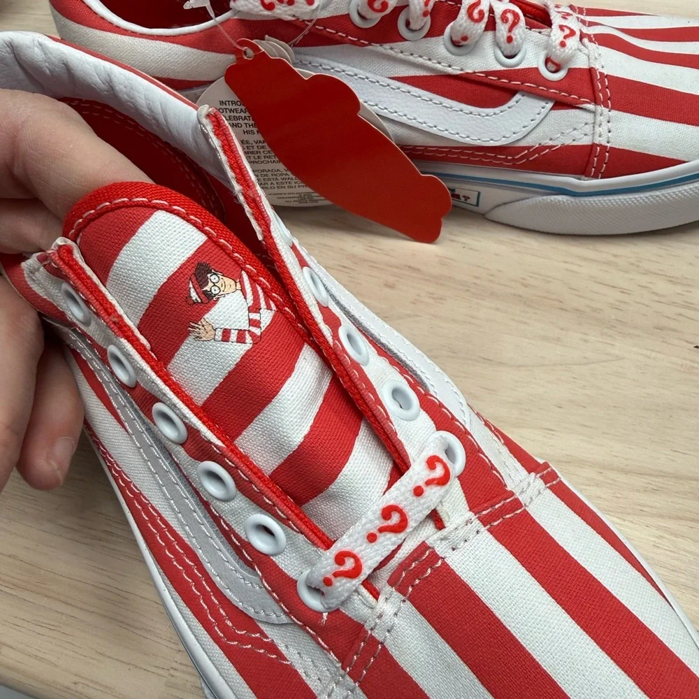 New! Vans where’s Waldo sneakers