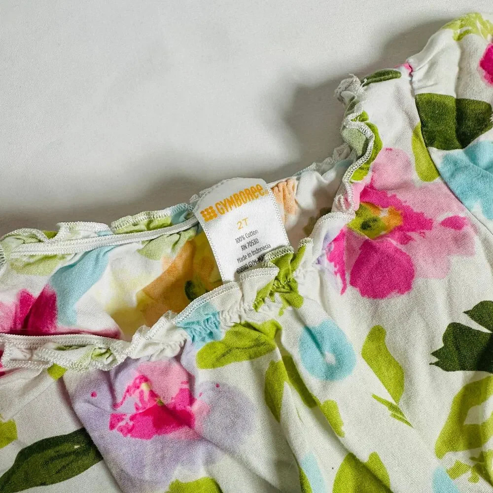 Gymboree floral ruffle