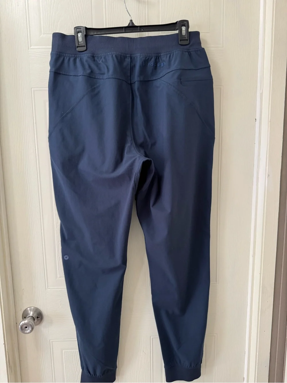 Birddogs navy smooth drawstring