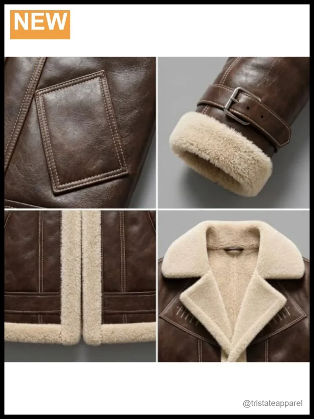 N/A genuine sheepskin