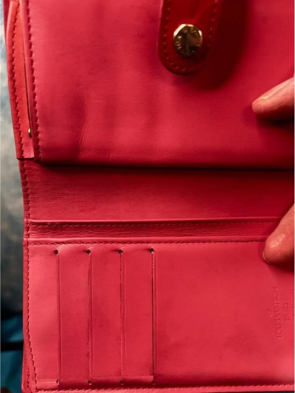 Louis Vuitton red known