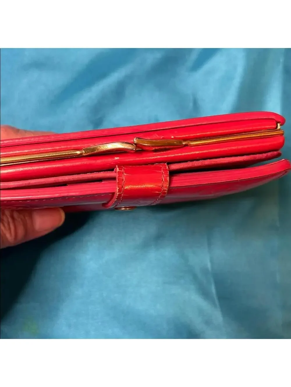 Louis Vuitton one embossed wallet