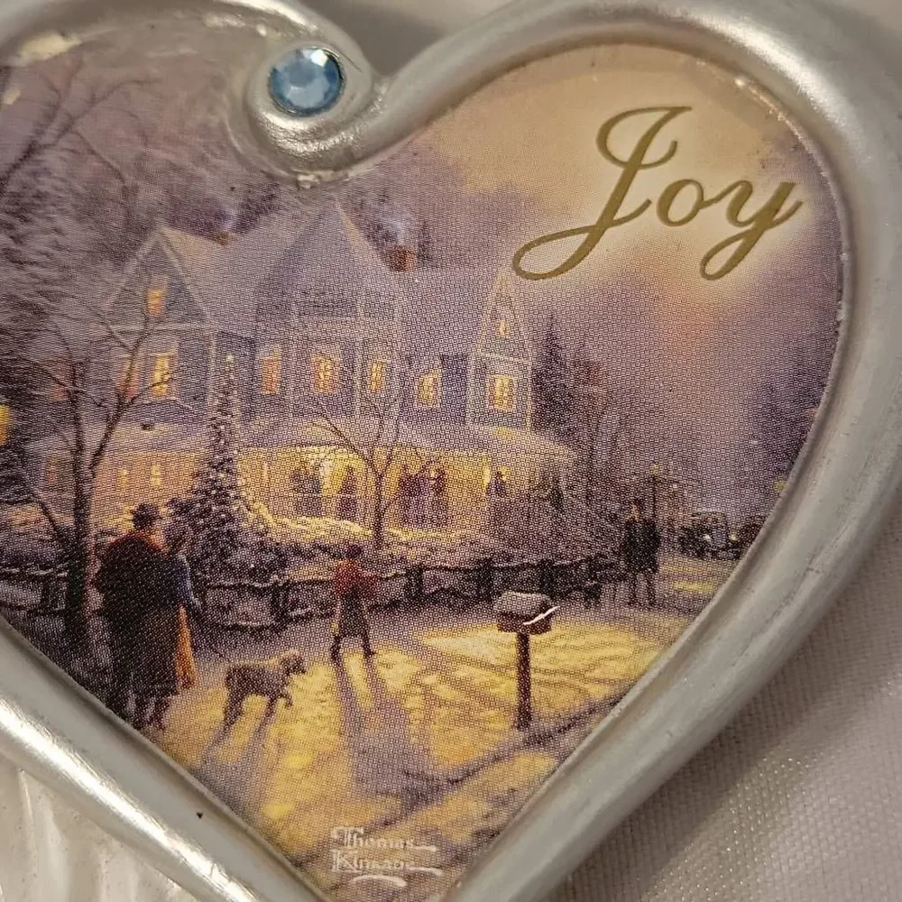 Thomas Kinkade 2014 Heartfelt Blessings Angel‎ Ornaments Joy Bradford Exchange