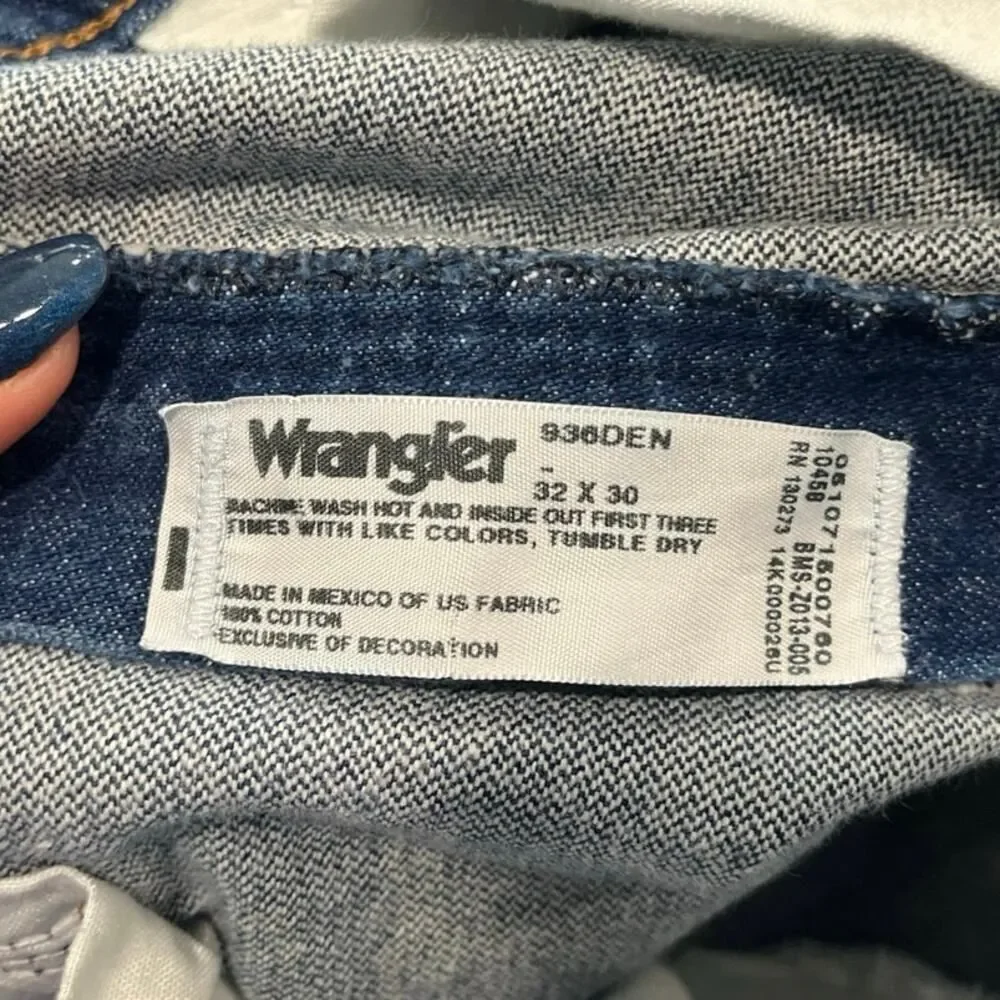 Wrangler mens straight