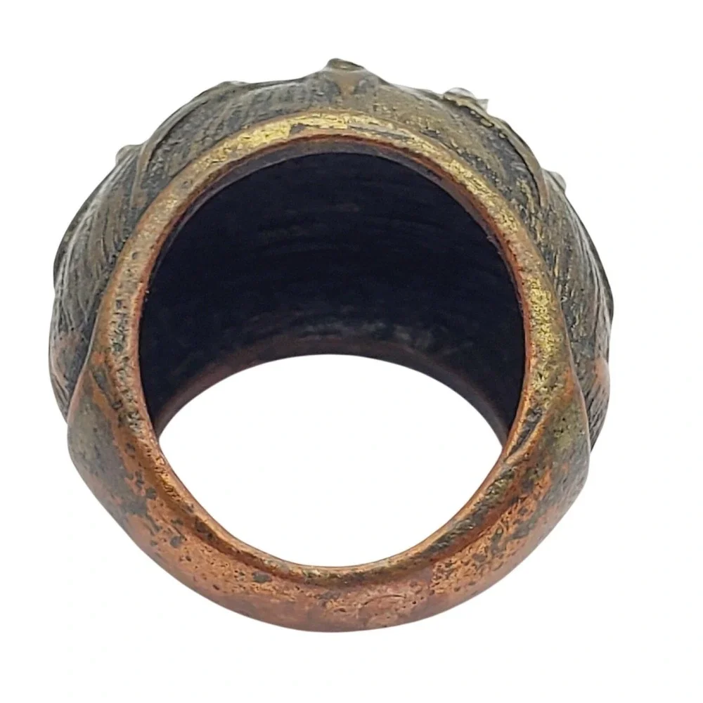 N/A antiqued brass