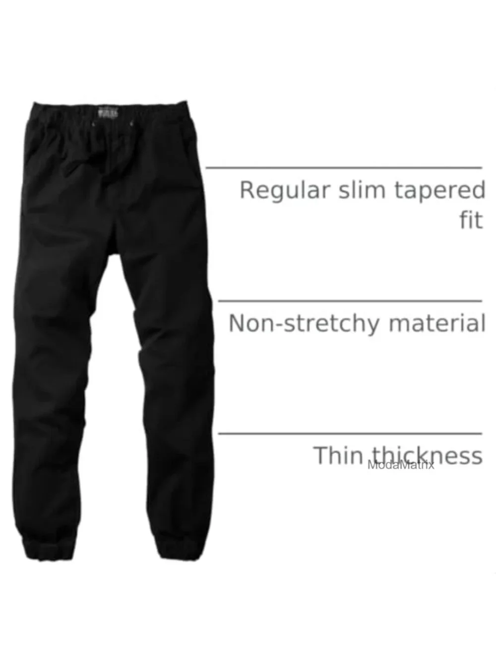 N/A slim tapered
