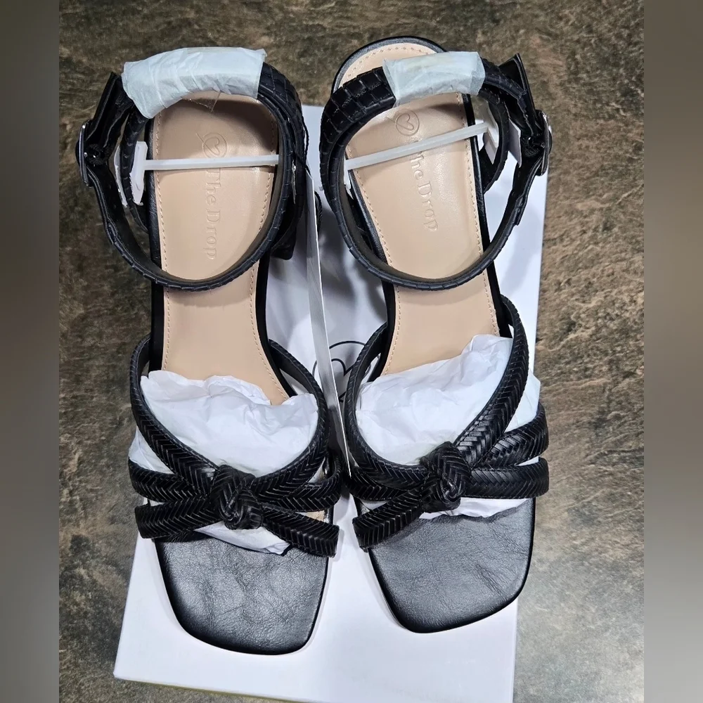The Drop black strappy