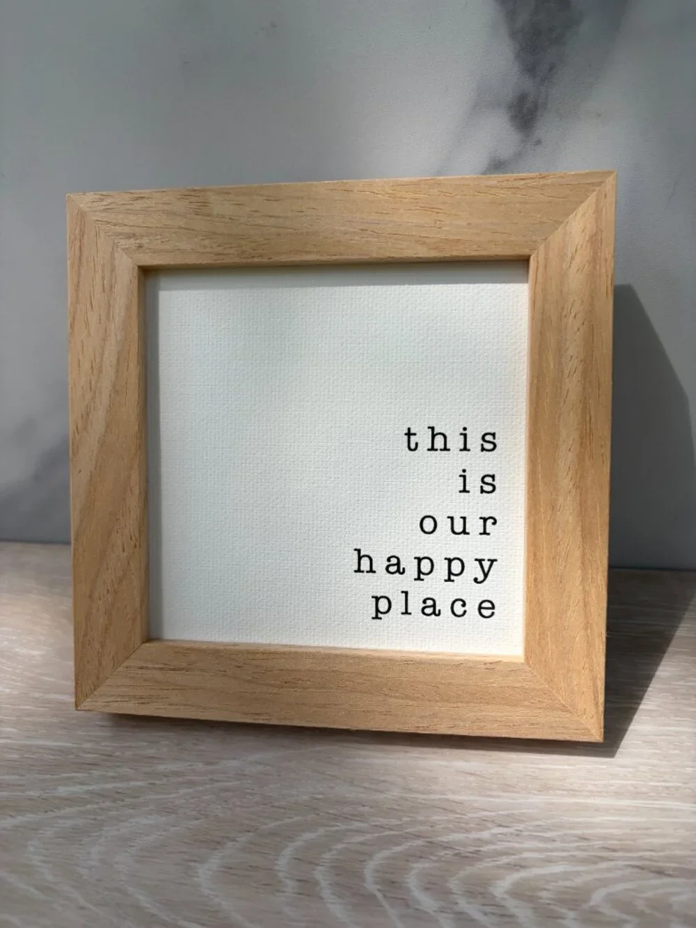 Handmade add welcoming