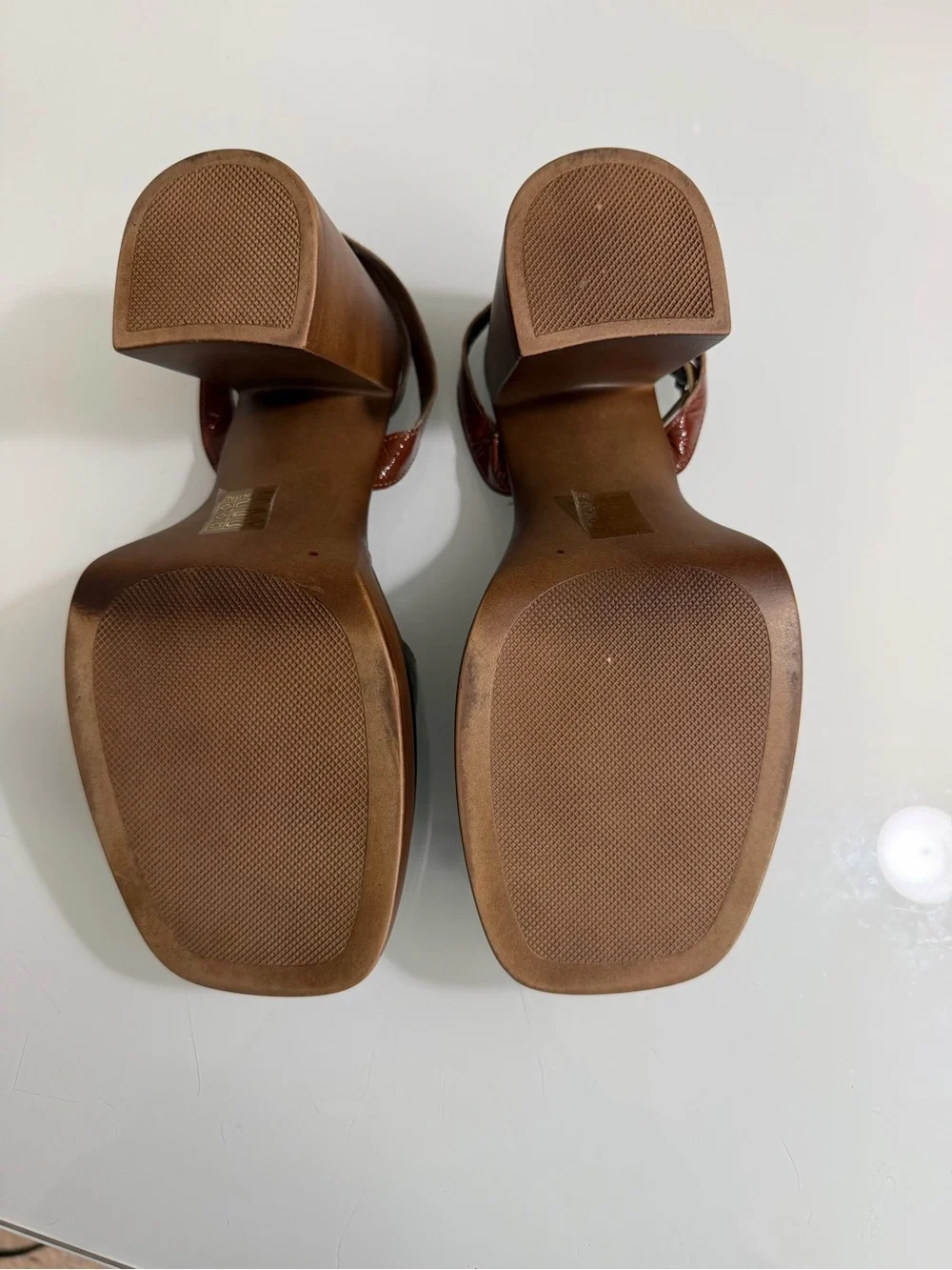 Free People footbed strap block