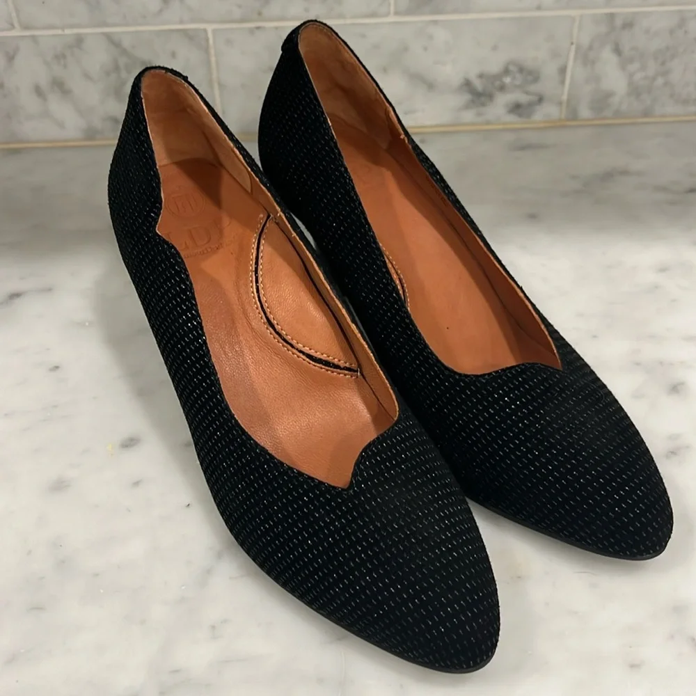 L'Amour Des Pieds - Bambell Pumps‎ In Color Black Raindrop Sz 8.5